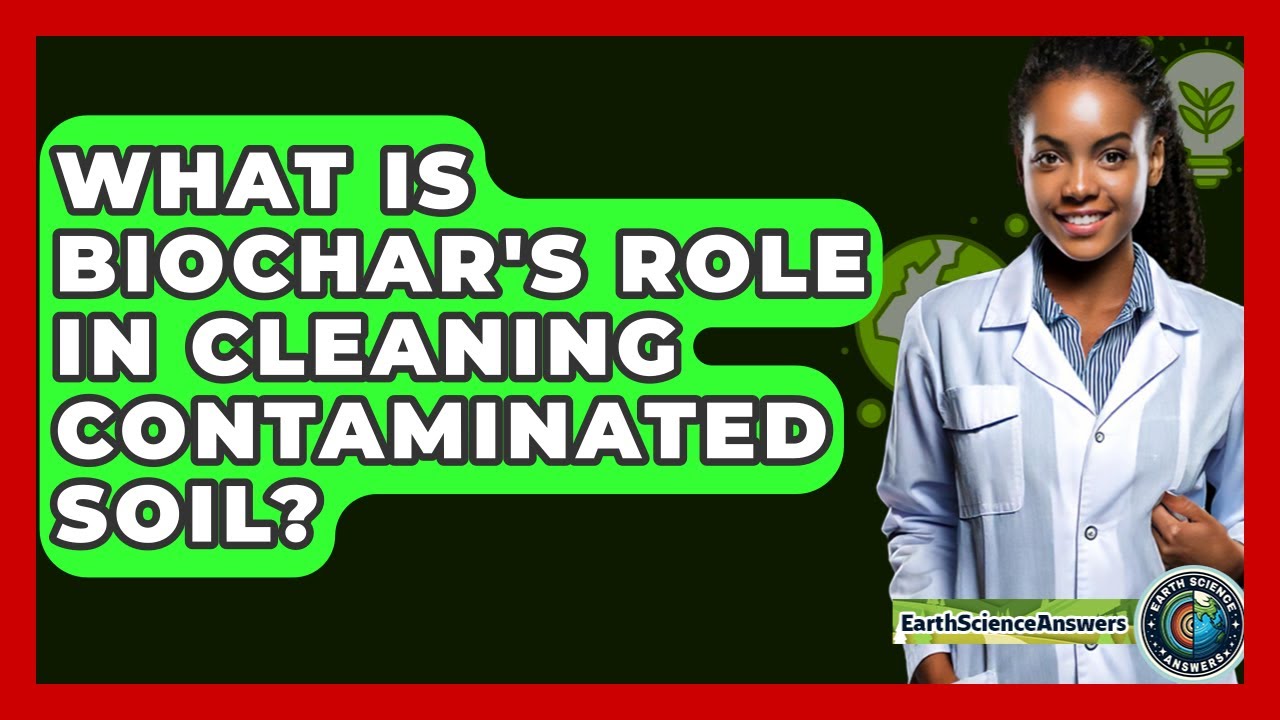 What Is Biochar's Role In Cleaning Contaminated Soil? - Earth Science Answers