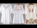 most beautiful and stylish multicolor embroidered tunic top and shirt design for women
