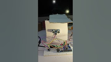 Smart Dustbin Using Ultrasonic Sensor & Servo Motor | Automatic Trash Bin 🚮