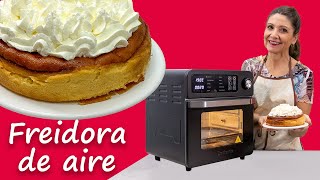 ☑️CHEESECAKE de Calabaza🟠y Crema de Nata y Queso / Horno 15L @HySapientia #airfryer #freidoradeaire