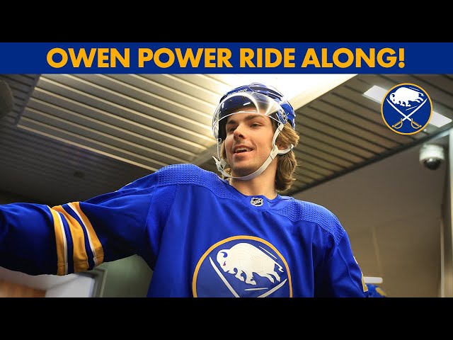 Owen Power Buffalo Sabres Draft Pick Jersey Nhl Hockey T Shirt