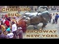 Charging Bull (Wall Street Bull) - New York, Manhattan 4K