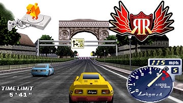 DuckStation 0.1-4790 | Rage Racer |  PGXP + Widescreen Hack | 4K 60FPS  PS1 PC Emulation