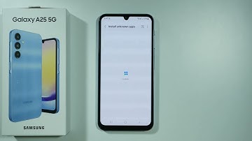 Samsung Galaxy A25 5G: How to Install Apps from Unknown Sources