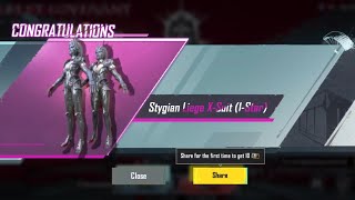 NEW X-SUIT STYGIAN LIEGE! CRATE OPENING PUBG MOBILE