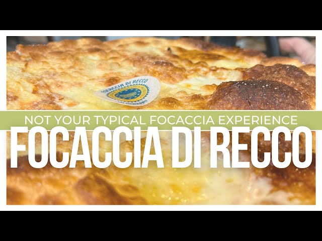 Focaccia di Recco: Not Your Typical Italian Focaccia Experience | Local Aromas