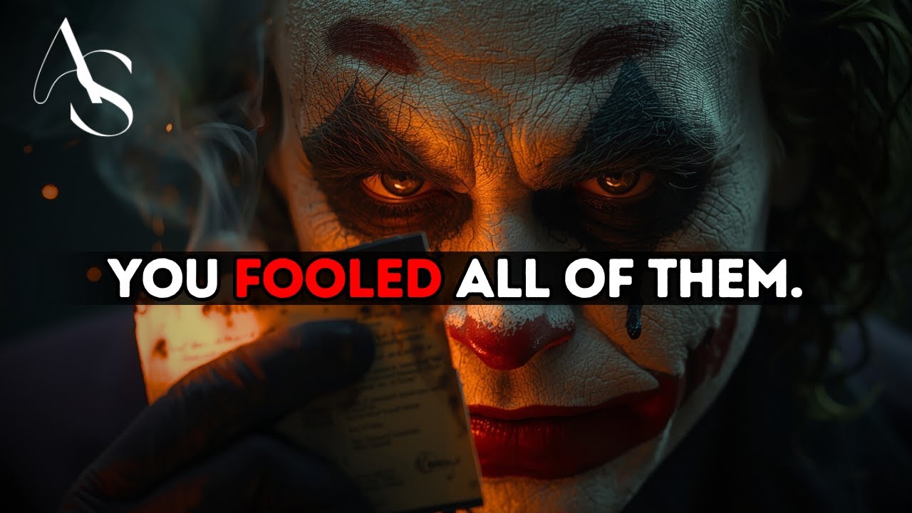 YOU PLAYED THEM PERFECTLY… NOW THEY CAN’T EVEN SPEAK - JOKER SPEECH (POWERFUL)