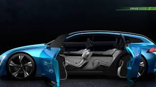 PEUGEOT INSTINCT CONCEPT DRIVING MODES