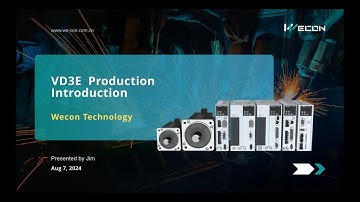 Training video-VD3E Servo Tutorial: 1 Product Introduction