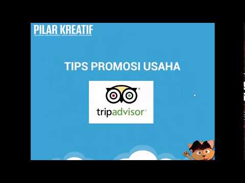 Cara Rahasia Promosi Bisnis di Tripadvisor | Cara Daftar Tripadvisor | Cara Marketing Travel