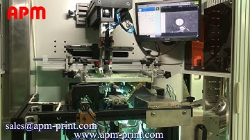 S103 automatic cosmetic bottle screen printing machine