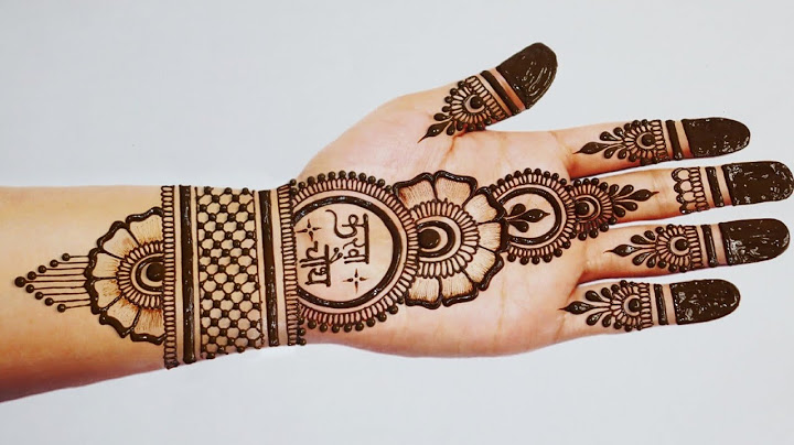 Karwa chauth special Stylish Easy mehndi design| Simple mehandi ka design |Mehandi ka design |Mehndi