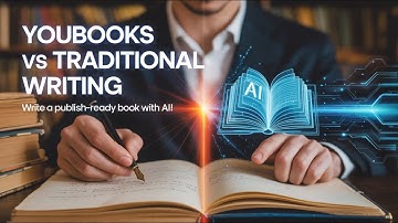 Youbooks vs Traditional Writing: How to Write a Publish-Ready Book with AI