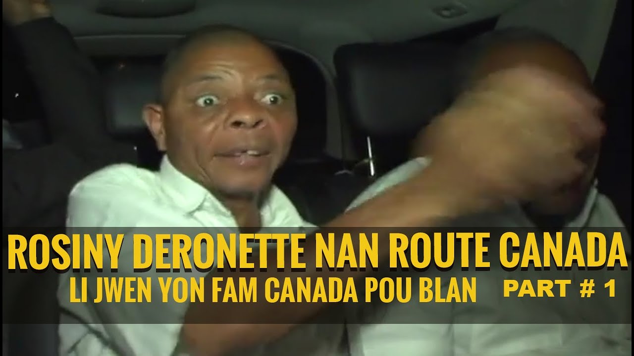 Deronette jwen yon fam canada pou Blan