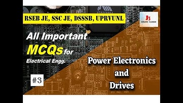 Best POWER ELECTRONICS mcqs 2021| SET-3 | RSEB JE, SSC JE, URVUNL, | 🔴 With हिंदी Explanation