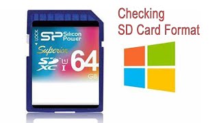 Checking SD Card Format on Computer - 850A Version 3 Mini Body Camera #amazon screenshot 3