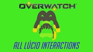 Overwatch  All Lucio Interactions V2 + Unique Kill Quotes