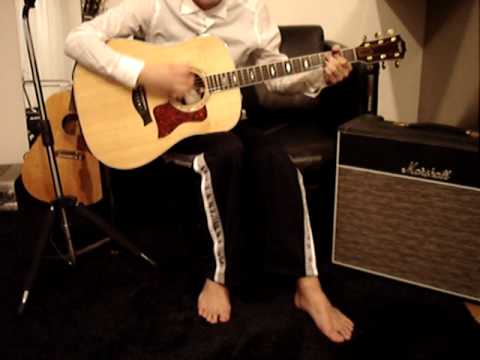 Taylor テイラー 810 高級アコースティックギター - YouTube