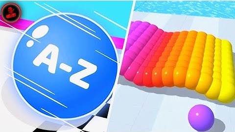A-Z Run | Canvas Run - Gameplay Walkthrough Part 1 - All Levels 1-10 (Android, iOS)