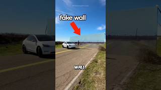 Can Tesla Detect This Fake Wall?