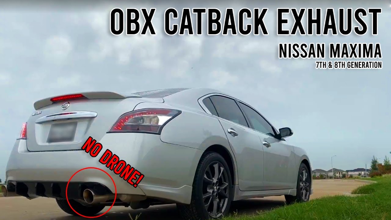Obx Racing OBX Racing Sports Catback Exhaust (MOTORDYNE COPY) for Nissan MAXIMA ...