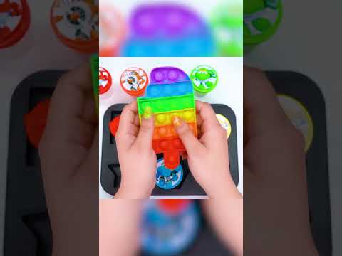 OMG!!! Rainbow Slime Magic ASMR With Super Wings #shorts #slime #superwings