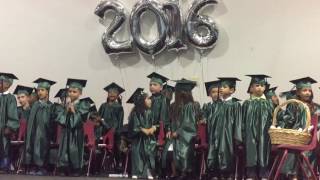 Kaylee's preschool graduation 6/9/16 - "Happy"
