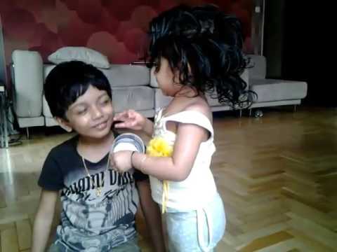 Little Sister Oil Massage To Her Brother Little Sister Oil Massage To Her Brother