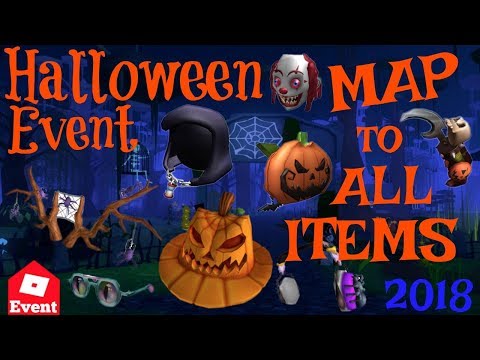 How To Get Prize Items Roblox Halloween Event 2018 Youtube - halloween roblox catalog items 2018
