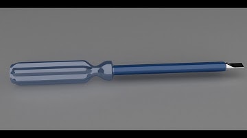 How to make a Screwdriver with Loft Compound object in 3ds Max.