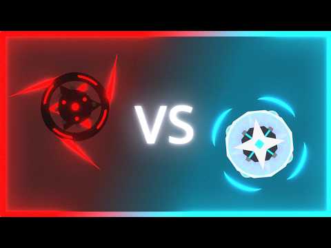 Energy Blade Spin Battle - Red VS Blue