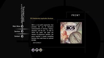 Axis Media flash website in 1999