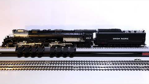 Märklin 37990 Big Boy upgraded with a mSD3 decoder