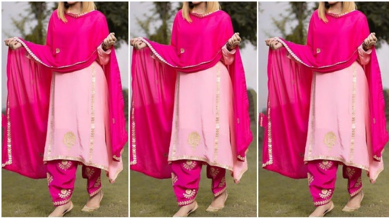 Silk Yellow Orange Pink Patiala and Dupatta Salwar Kameez Designer Salwar  Kameez Salwar Suit for Women Indian Dress Kurta Patiala Outfit - Etsy |  Suits for women indian, Punjabi fashion, Punjabi outfits