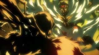 Reiner and Survey Corps vs Zeke and Eren Full Scene [4K] | Attack On Titan Season 4 Part 3 Episode 1