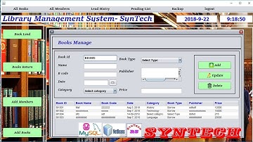 library management system project in java netbeans, mysql wth source code