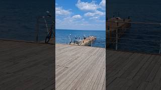 Ланжерон море біля Немо 🌊 #літо2025 #море #ланжерон #одеса #beachclub #nemo #shorts #sea #ukraine