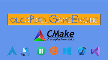 Building cross platform olcPixelGameEngine applications using CMake!