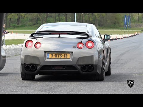 660HP MODIFIED Nissan GT-R W/ Titanium Exhaust! LOUD Pops & BANGS!