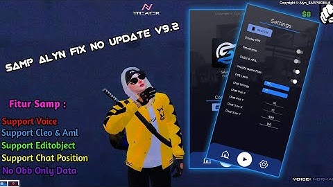 SAMP ALYN FIX NO UPDATE V9.2