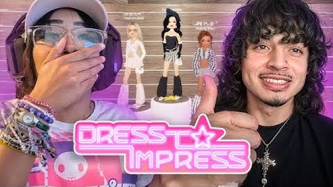 WE PLAYED DRESS TO IMPRESS ON ROBLOX!!