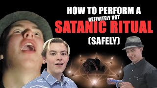 HOW TO PERFORM A SATANIC RITUAL SAFELY  |  School Project