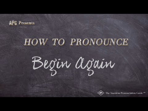 How to Pronounce