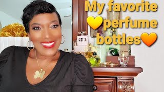 My Favorite perfume bottles! #perfumecollection