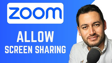 How To Allow Screen Sharing in Zoom | Turn on screen sharing | Zoom Tutorial