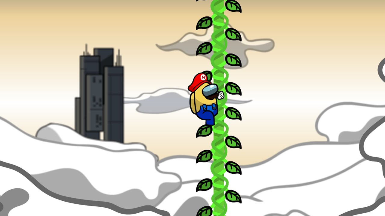 Among Us Super Mario Bros. 2 [Interactive Video] | Among Us Animation