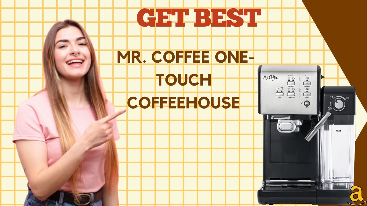 Mr. coffee coffeehouse espresso maker and cappuccino machine