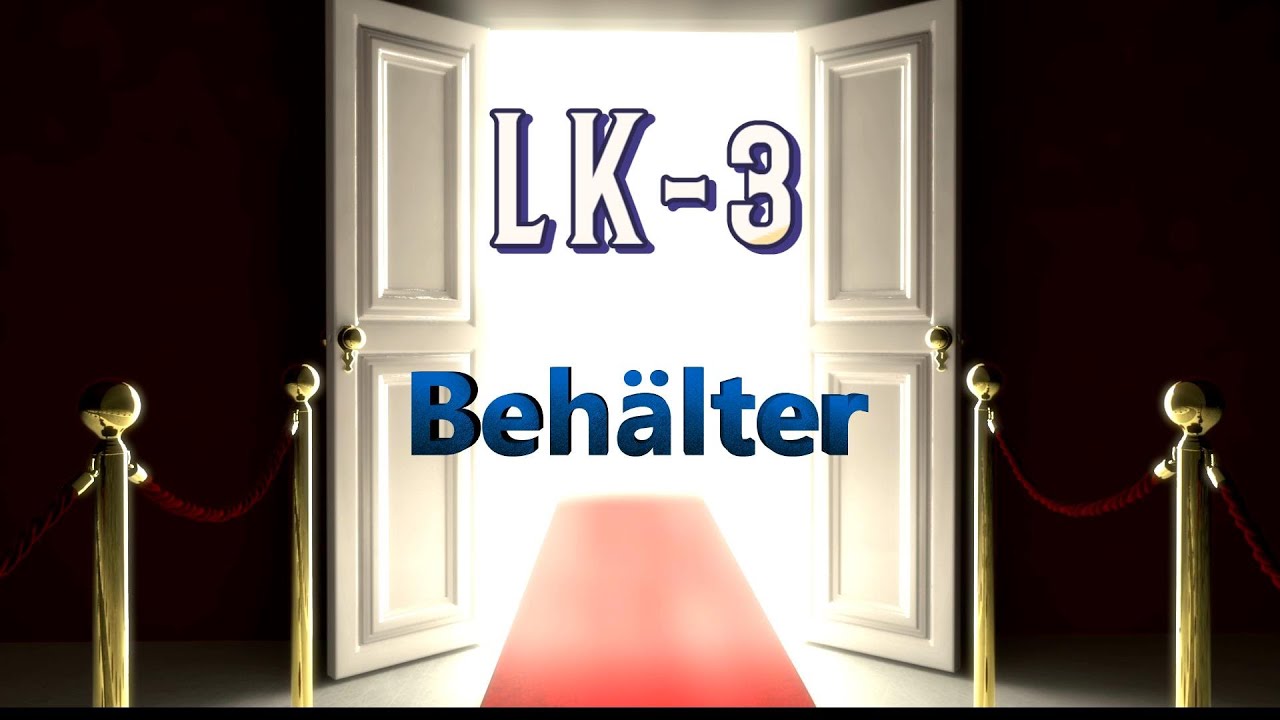 SHS LK3 Behälter