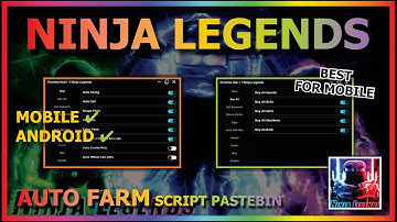 NINJA LEGENDS Script mobile AUTO FARM | AUTO SELL | UPGRADE | AUTO RANK | BOSS | CHI FARM