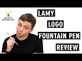Lamy Logo Fountain Pen Review 4K